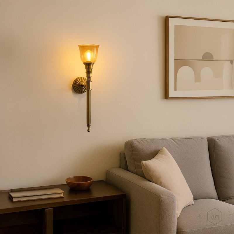 Elysian-Brass-Wall-Sconce-Glass-Shade-Main-Lifestyle