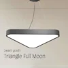 Triangle Full Moon Beam Posh Office Light