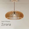Zorana Beam Threads Hanging Light