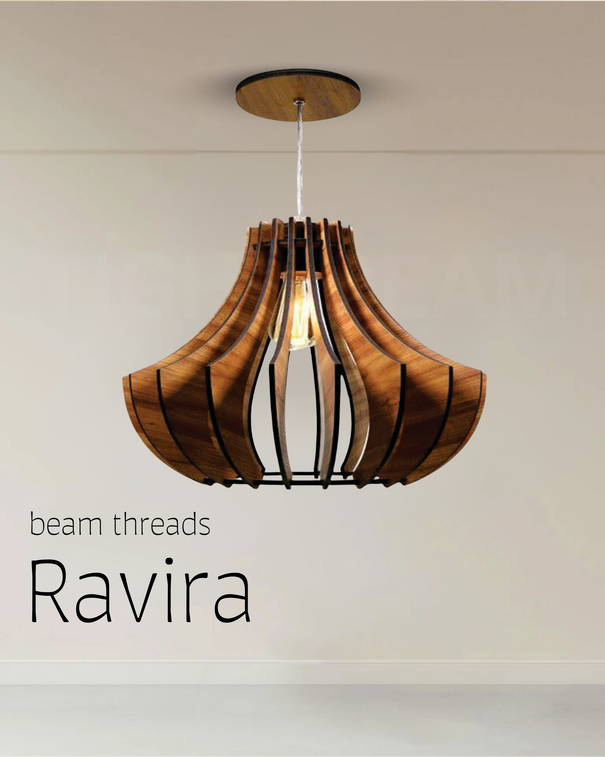 Ravira Beam Threads Hanging Light