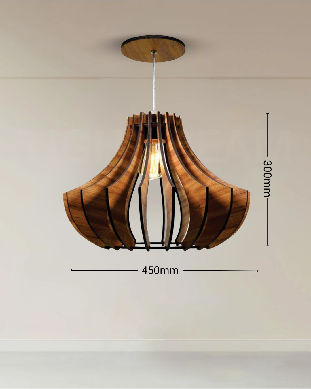 5 Ravira Beam Threads Hanging Light