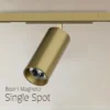 Single Spot Beam Magneto Track Light